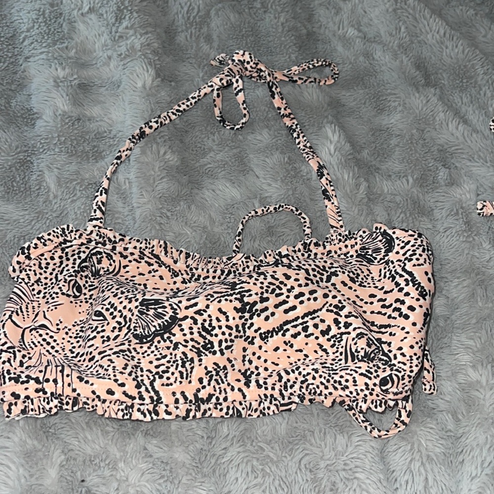 Swimsuit bottoms and top